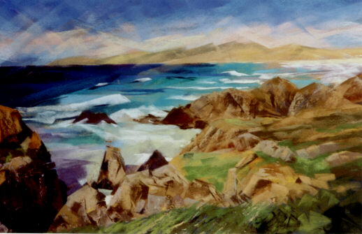 Balephuil Bay, Isle of Tiree - Pastel