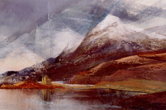 Quinag, Sutherland - Pastel